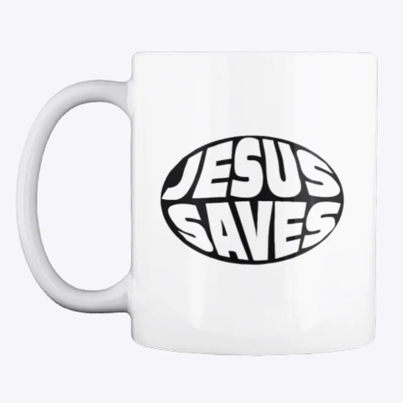 Jesus Saves! Christian Coffee  Mug